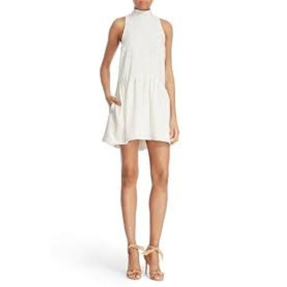 ELIZABETH AND JAMES Trisha Dress, White, Sz XS - Picture 1 of 10